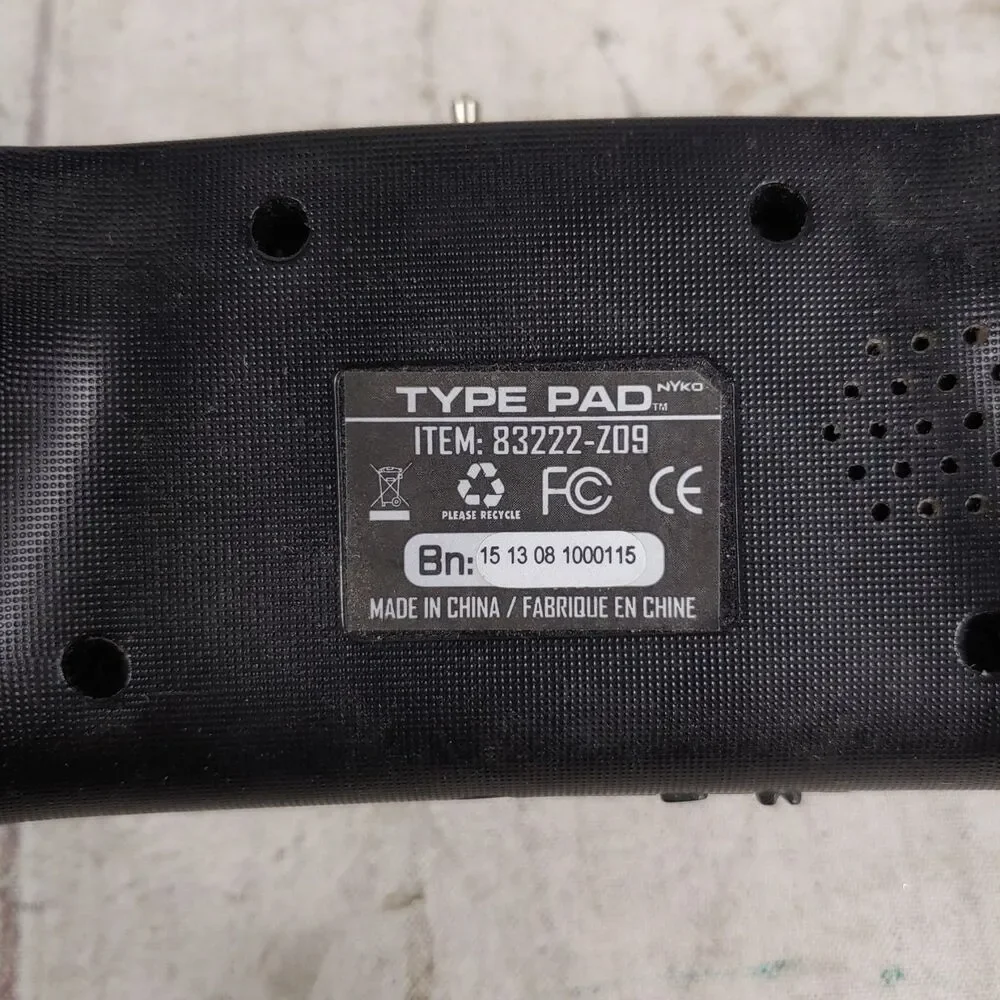Nyko Type Pad PS4 DualShock 4 Controller 83222-Z09 QWERTY Style Keyboard TESTED